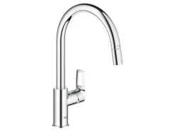 Grohe QuickFix Einhebel-Spültischarmatur Start Loop Chrom mit Brause
