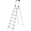 Hailo Leitern^Alu-Haushaltsleiter XXL L80 Comfortline 7-stufig
