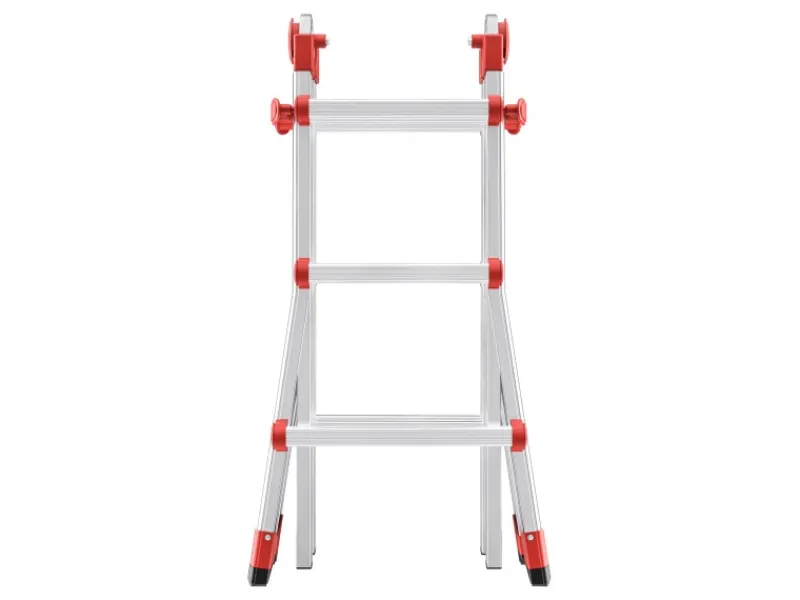 Hailo Alu-Multifunktionsleiter M80 Aluminium 135 cm x 49 cm x 88 cm