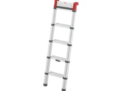 Hailo Leitern^Alu-Teleskopleiter T100 FlexLine 265 cm x 46 cm x 100 cm Aluminium