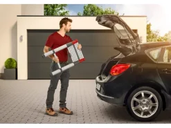 Hailo Leitern^Alu-Teleskopleiter T100 FlexLine 265 cm x 46 cm x 100 cm Aluminium