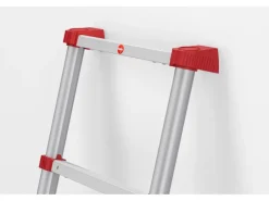 Hailo Leitern^Alu-Teleskopleiter T100 FlexLine 265 cm x 46 cm x 100 cm Aluminium