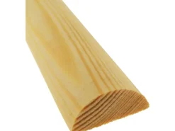 Zierprofile^Halbrundstab 20 mm x 10 mm Länge 2400 mm