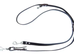 Heim Hunde-Vorführleine Softleder Breite 20 mm Länge 240 cm Braun