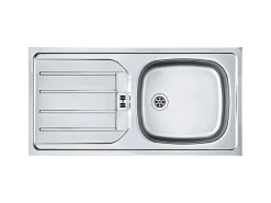 Held Möbel Schweberegale^Küchenzeile Mailand 330 cm -Weiß Matt mit E-Geräten