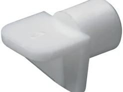 Hettich Bodenträger mit Zapfen Ø 8 mm Kunststoff Weiß 20 Stück