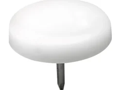 Hettich Kunststoffgleiter mit Stift Ø 25 mm x 20 mm Weiß 8 Stück