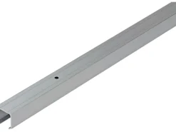 Hettich Schränke^Laufprofil TopLine 8plus für eine Tür 80 kg Aluminium Silber eloxiert