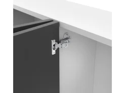 Hettich Kommode^Mini-Scharnier Mittelwandanschlag 15 mm - 22 mm 1 Stück