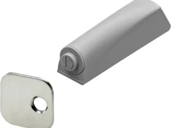 Hettich Türöffner Push-to-open mit Magnet Kunststoff Grau 2 Stück