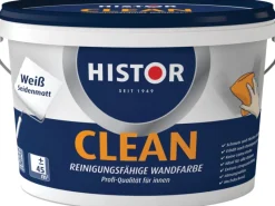 Histor Weißlacke^Clean Wandfarbe Weiß seidenmatt 5 l