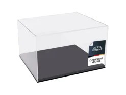 Vitrinen^HMF 46806 Acryl Vitrine Schaukasten für Modellautos Figuren 32 x 28 x 20 cm Transparent