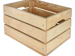 Flaschenregale|Aufbewahrung^Holz-Allzweckkiste Groß 20,5 l