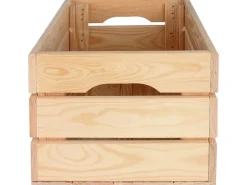 Flaschenregale|Aufbewahrung^Holz-Allzweckkiste Groß 20,5 l