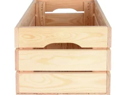 Flaschenregale|Aufbewahrung^Holz-Allzweckkiste Groß 20,5 l