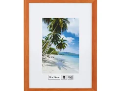 Bilderrahmen^Holzbilderrahmen Glatt 18 cm x 24 cm