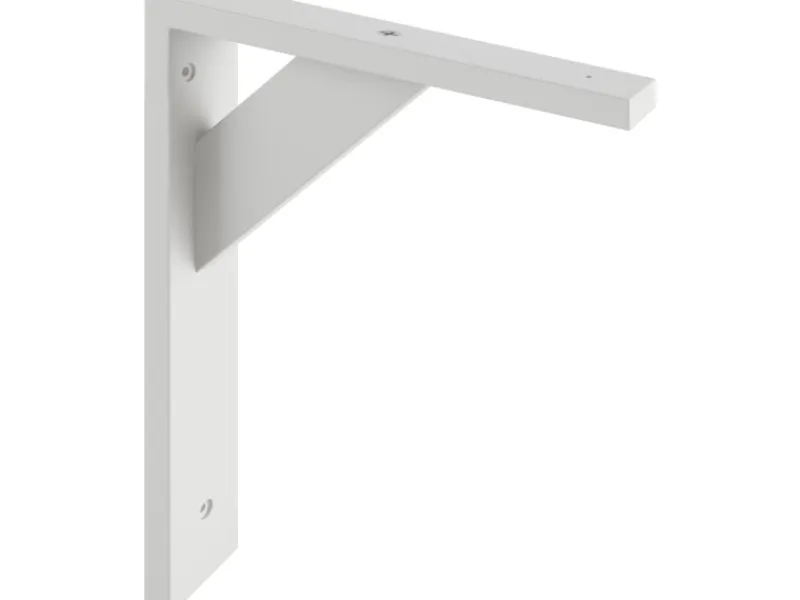 Regal Weiß^Holzkonsole 19,5 cm x 16,5 cm