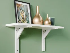 Regal Weiß^Holzkonsole 19,5 cm x 16,5 cm