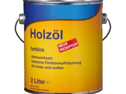Holzfarben^Holzöl Farblos 2 l