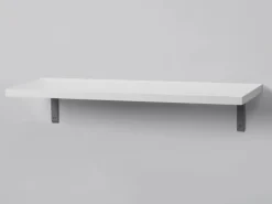 Holz-Wandregal Oldham 60 cm x 20 cm Weiß