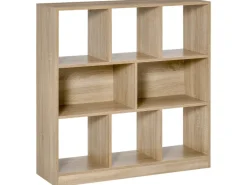 HOMCOM Bücherregal 3-Stöckige für Home-Office Wohnzimmer 97,5 x 30 x 100cm