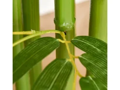 HOMCOM Künstliche Pflanze Seidentuch Kunststoff 17L x 17B x 140H cm