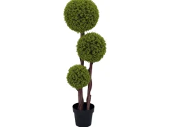 HOMCOM Kunstpflanzen^Kunstpflanze Kunststoff Zement 19,5L x 19,5B x 115H cm