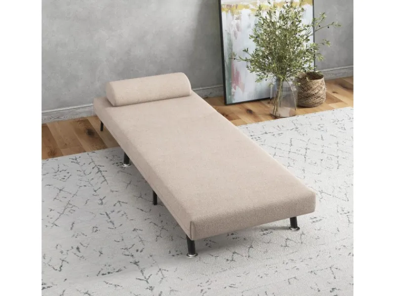 HOMCOM Schlafsessel Stahl Polyester 75L x 70B x 75H cm