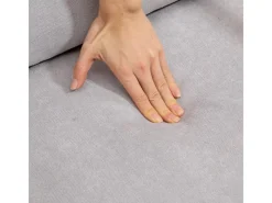 HOMCOM Sessel mit Armlehne Polyester Grau 61B x 78T x 76H cm