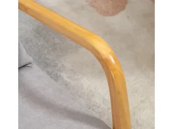 HOMCOM Sessel mit Armlehne Polyester Grau 61B x 78T x 76H cm