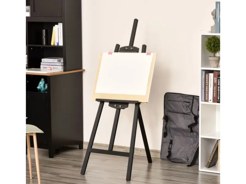 HOMCOM Bastelzubehör^Staffelei Klappbar 90° Einstellbar Halterung