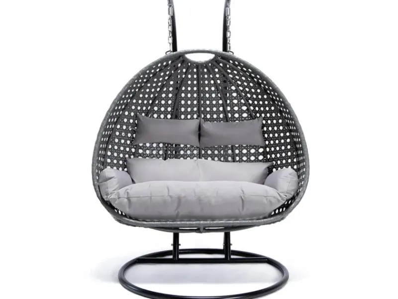 Home Deluxe Hängesessel Twin Polyrattan