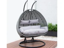 Home Deluxe Hängesessel Twin Polyrattan