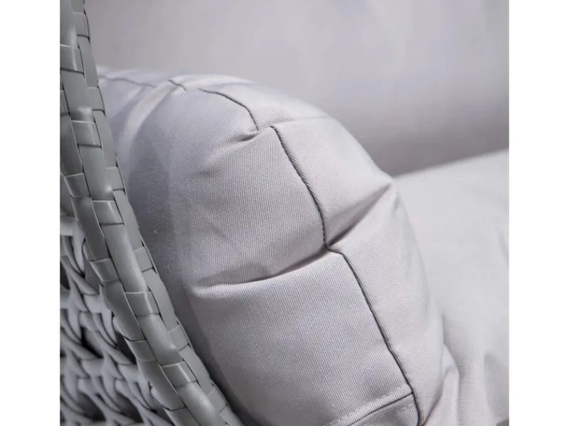 Home Deluxe Hängesessel Twin Polyrattan