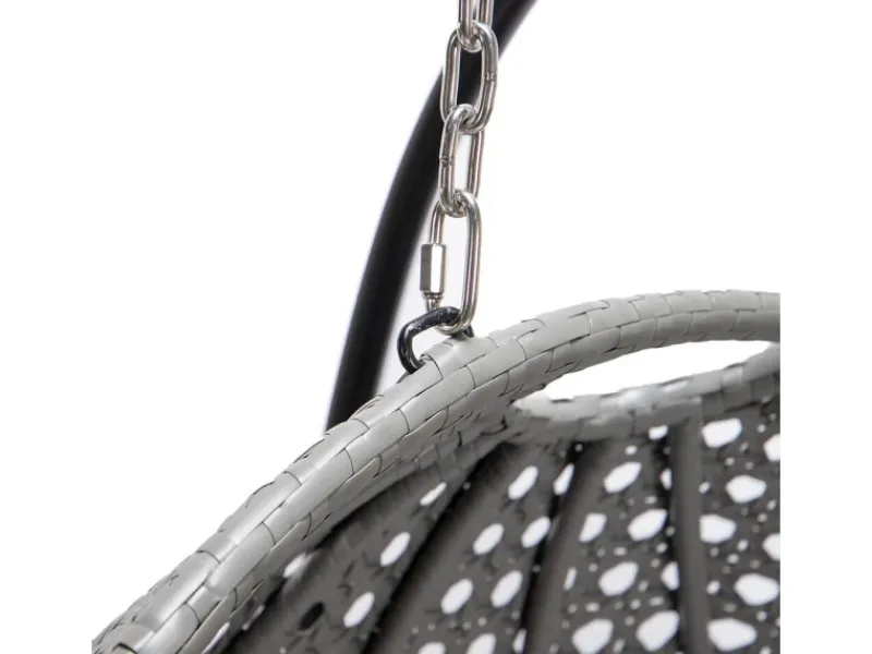 Home Deluxe Hängesessel Twin Polyrattan