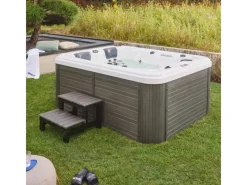 Home Deluxe Insektenschutz^Outdoor Whirlpool Beach Plus für 2 Personen 210 x 155 x 83 cm