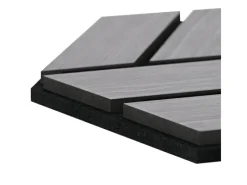 Homestyle4u Akustikpaneele 30 x 26 cm 10 Stück Hexagon Wandpaneele Holz