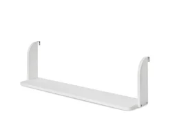 Homestyle4u Regal Weiß^Einhängeregal Hängeregal Regal für Hochbett Kinder 1 Ablage