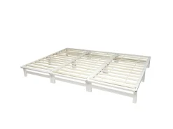 Homestyle4u Familienbett XXL 270x200 cm in mit Lattenrost 2050