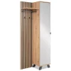 Homestyle4u Möbelserien^Garderobe Flurgarderobe mit Spiegel Flurmöbel Garderobenpaneel