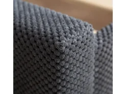 Homestyle4u Betten^Polsterbett 140x200 cm mit Lattenrost Doppelbett Samt Anthrazit 2621