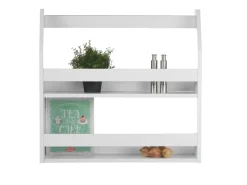 Homestyle4u Bücherregale|Schweberegale^Wandregal Hängeregal Küchenregal Bücherregal Regal Holz