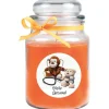 HS Candle Windlichter^Duftkerze & Glas Genesung Honigmelone Orange