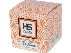 HS Candle Windlichter^Duftkerze & Glas Sternzeichen Honigmelone 50 Stunden Zwillinge