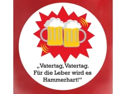 HS Candle Windlichter^Duftkerze & Glas Vatertag Rose Rot