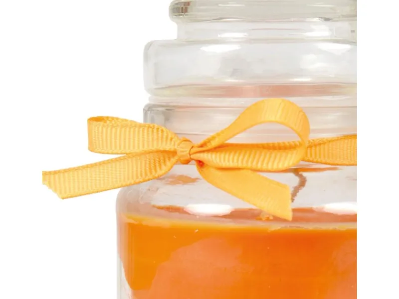 HS Candle Windlichter^Duftkerze & Glas Sternzeichen Honigmelone 30 Stunden Zwillinge