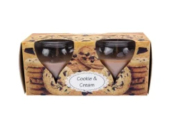 HS Candle Duftkerze Creation Kerzen 2er Pack Cookie Cream