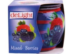 HS Candle Kerzen^Duftkerze Motiv 6er Pack Mixed Berries