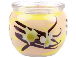 HS Candle Duftkerze Motiv Kerze Raumduft Vanille