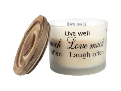 HS Candle Kerzen^Duftkerze XL Ø10cm SPA 40 Stunden Brenndauer